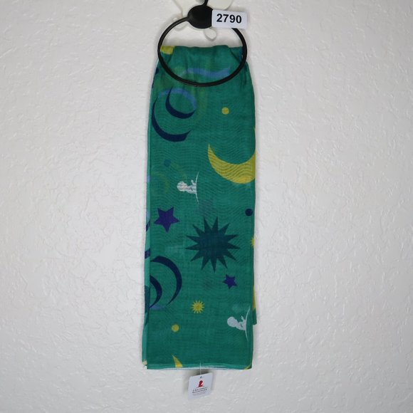 St. Jude's Children's Research Hospital* Moon and Stars Scarf~ NWT - Picture 2 of 7